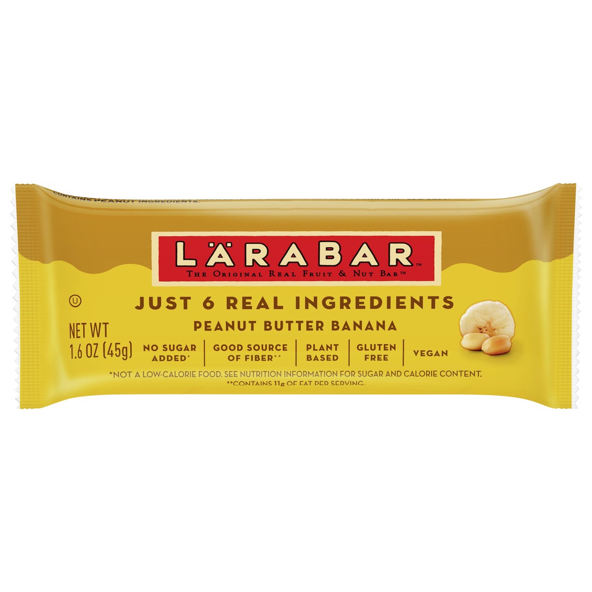 slide 1 of 12, LÄRABAR Peanut Butter Banana Fruit & Nut Bar 1.6 oz, 1.6 oz