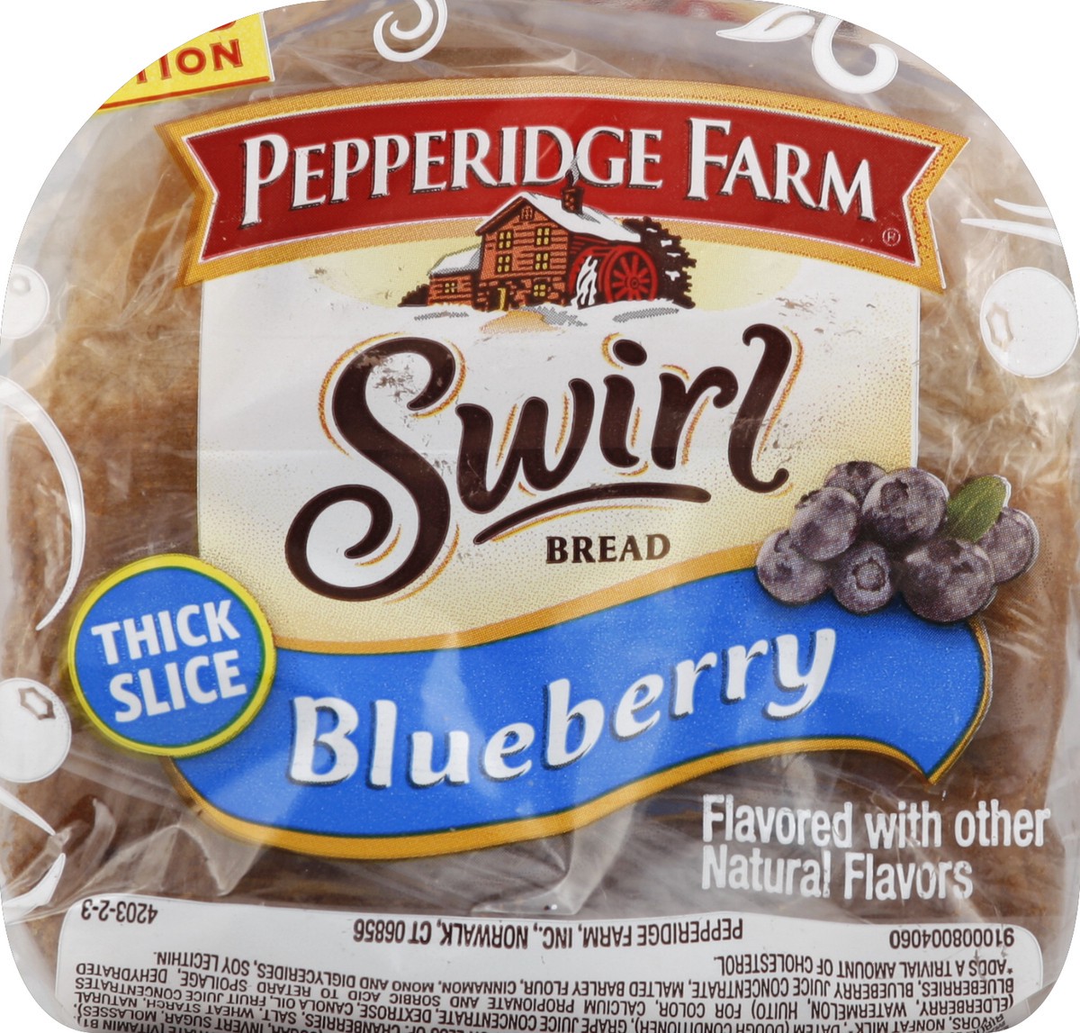 slide 2 of 5, Pepperidge Farm Swirl Blueberry Breakfast Bread, 16 oz. Bag, 16 oz