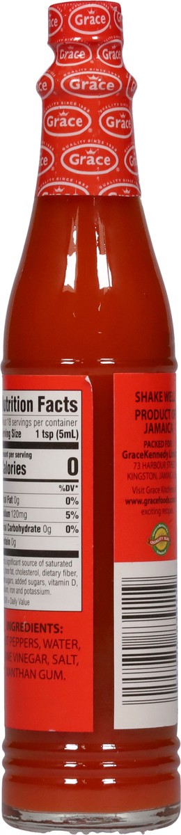 slide 5 of 9, Grace Very Hot Pepper Sauce 3 fl oz, 3 fl oz