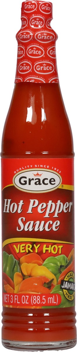 slide 7 of 9, Grace Very Hot Pepper Sauce 3 fl oz, 3 fl oz