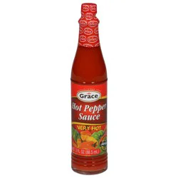 Grace Very Hot Pepper Sauce 3 fl oz