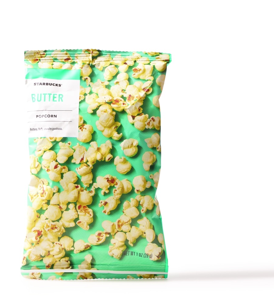 slide 1 of 1, Starbucks Butter Popcorn, 1 oz