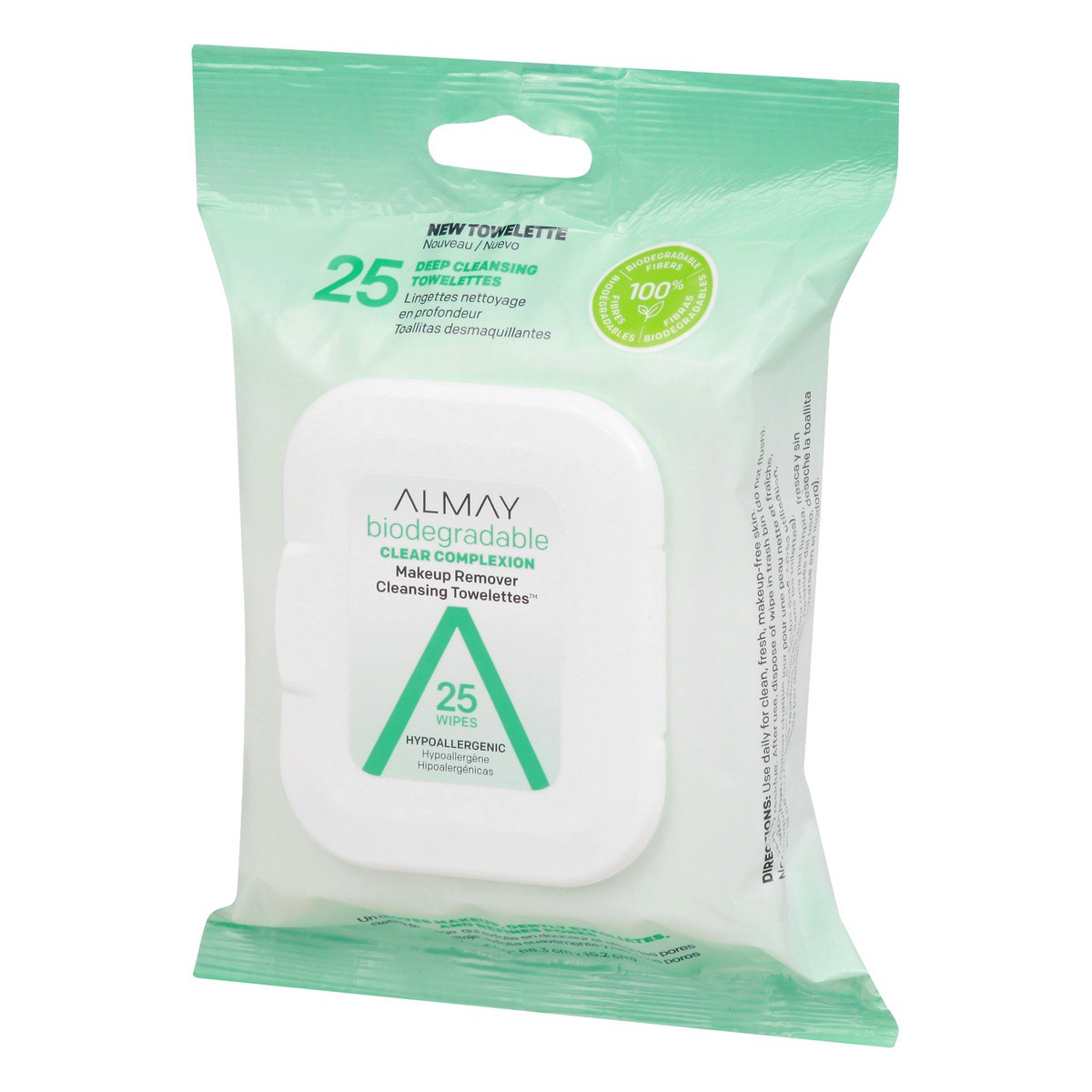 slide 3 of 9, Almay Clear Complexion Cleansing Towelettes 25 ea, 25 ct