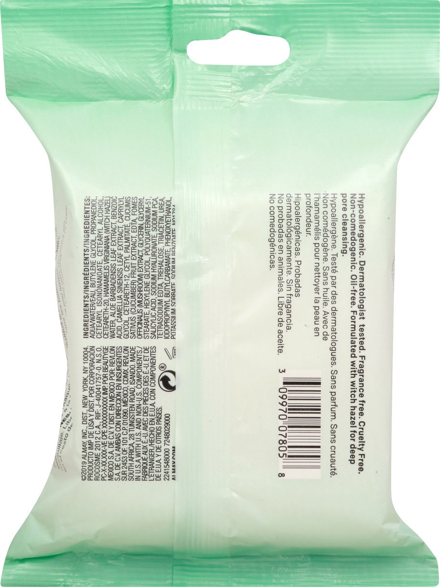 slide 4 of 9, Almay Clear Complexion Cleansing Towelettes 25 ea, 25 ct