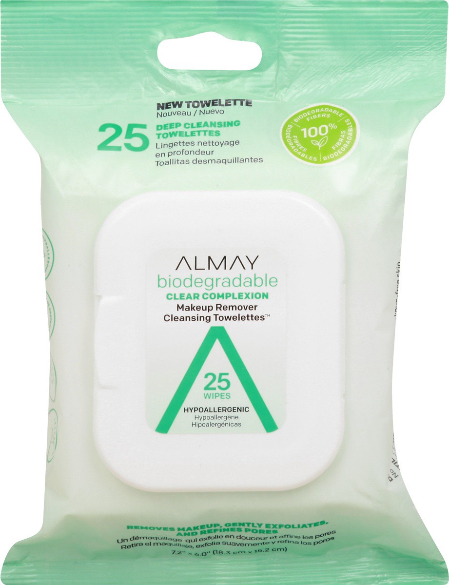 slide 6 of 9, Almay Clear Complexion Cleansing Towelettes 25 ea, 25 ct