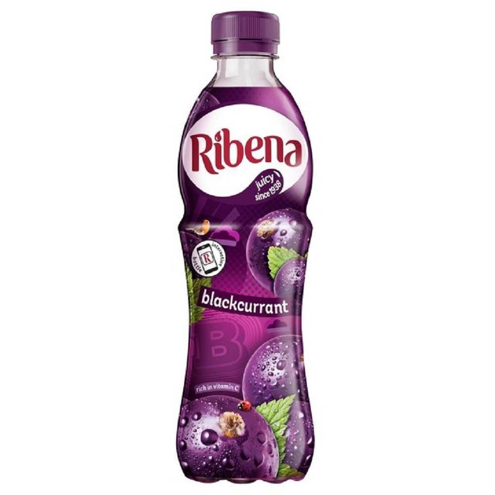 slide 1 of 1, Ribena Blackcurrant Juice Drink, 16.9 fl oz