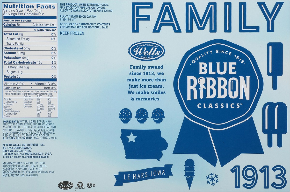 slide 5 of 9, Blue Ribbon Classics Twin Pops 12 - 3 fl oz Packs, 12 ct