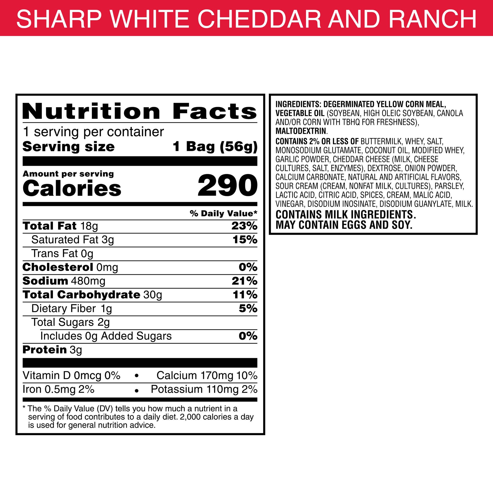 slide 5 of 5, Pringles Mingles Sharp White Cheddar and Ranch Puffed Snacks, 2 oz