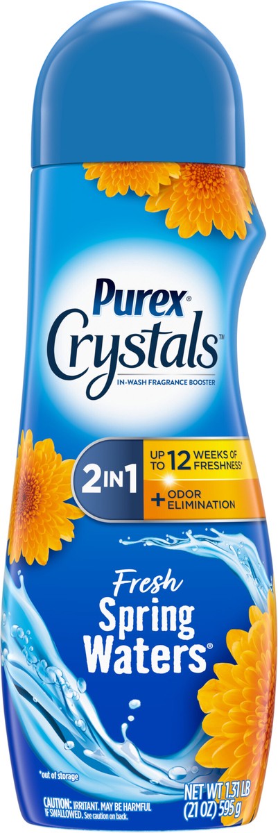 slide 3 of 3, Purex® Crystals™ in-wash fragrance booster, fresh spring waters™, 1.31 lb