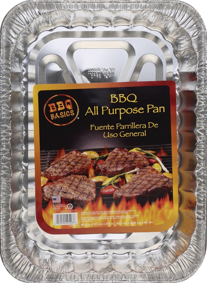 slide 3 of 4, BBQ Basics Handi Foil All Purpose Bbq Pan, 1 ct