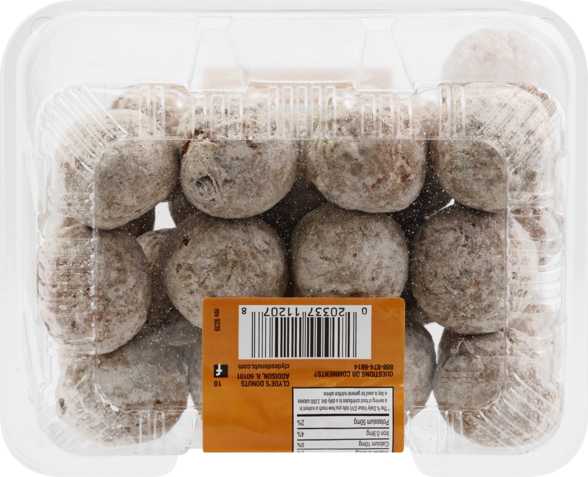 slide 6 of 9, Clyde's Classic Cinnamon Lil' Smiles Donuts 12 oz, 12 oz