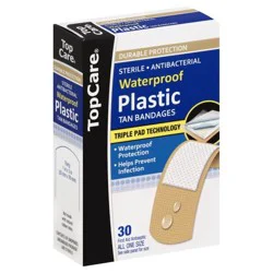 TopCare Plastic Tan Bandages