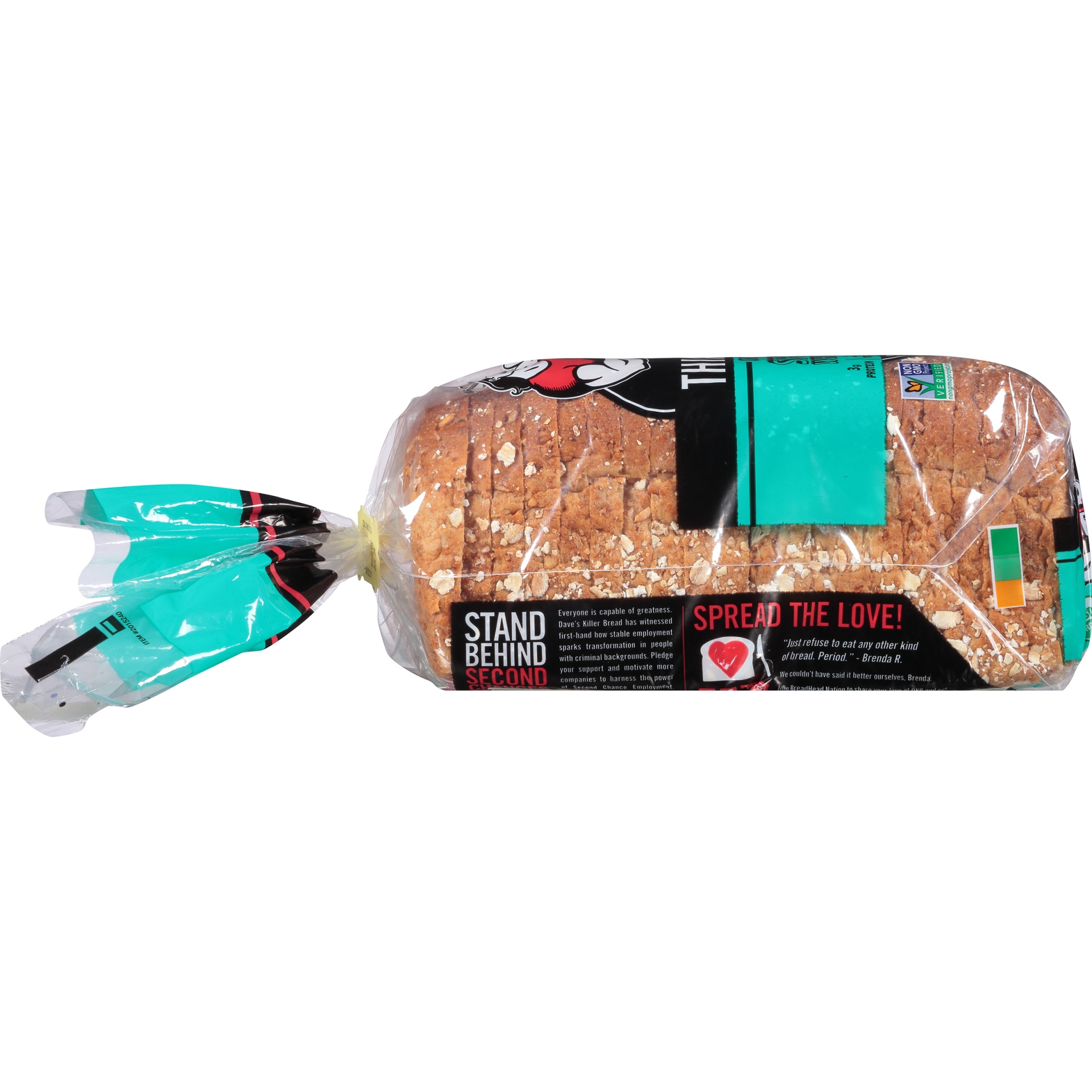 slide 4 of 8, Dave's Killer Bread Sprouted Whole Grains Thin Sliced Bread - 20.5oz, 