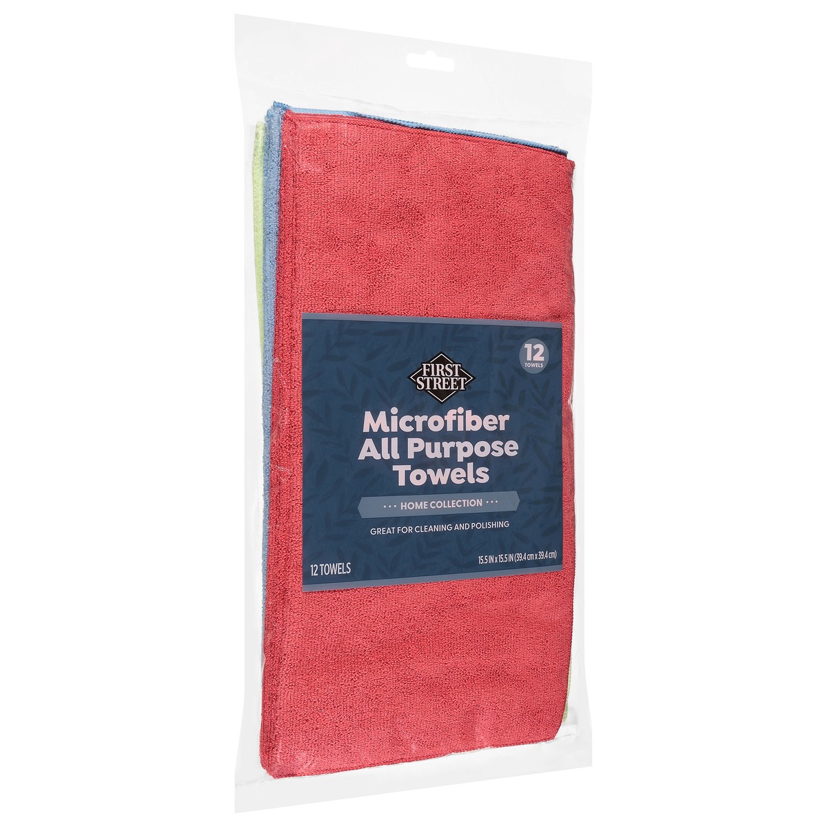 slide 5 of 10, First Street Fs All Purpose Microfiber Towels, 12 ct