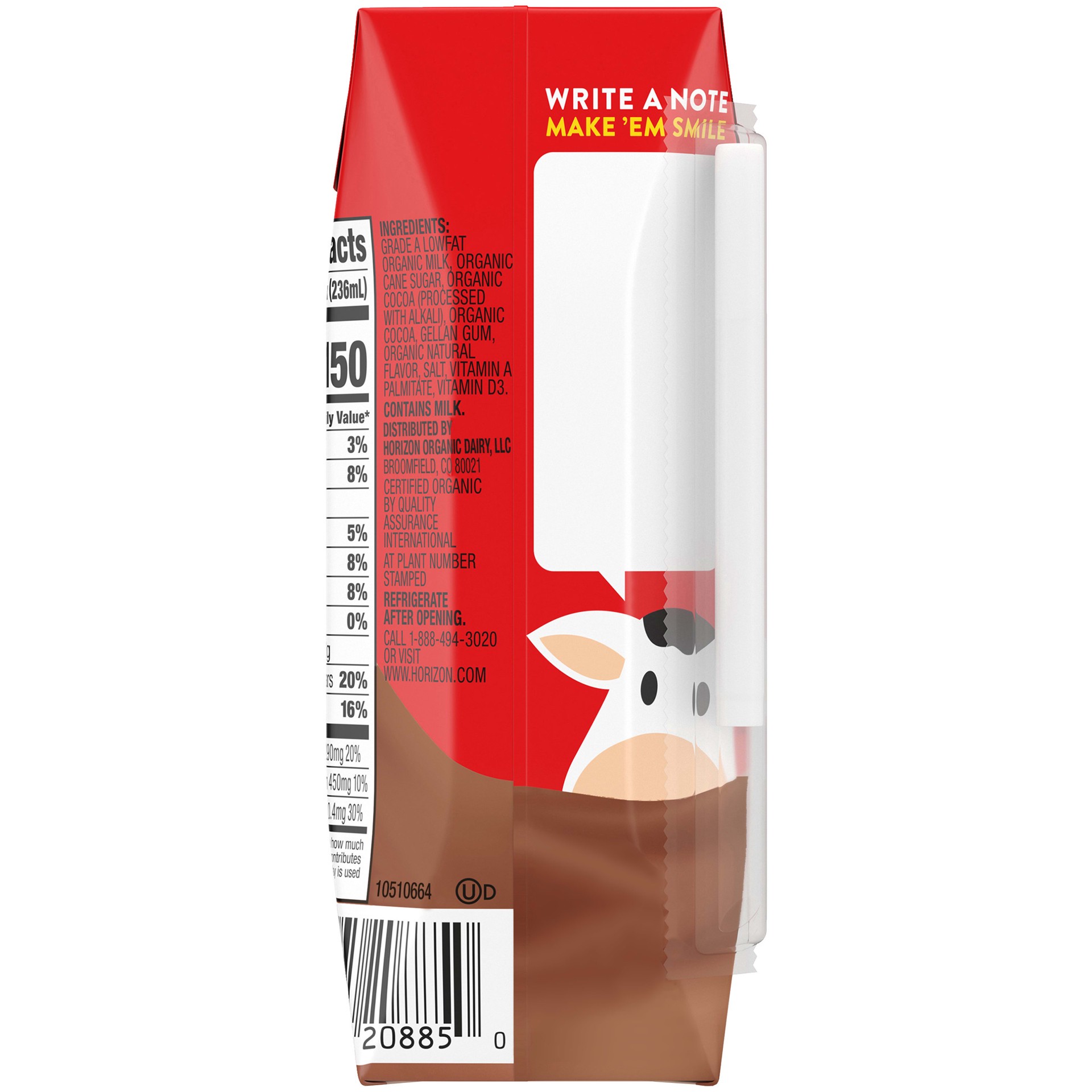 slide 10 of 10, Horizon Organic Shelf-Stable 1% Low Fat Milk Box, Chocolate, 8 fl oz, 8 fl oz