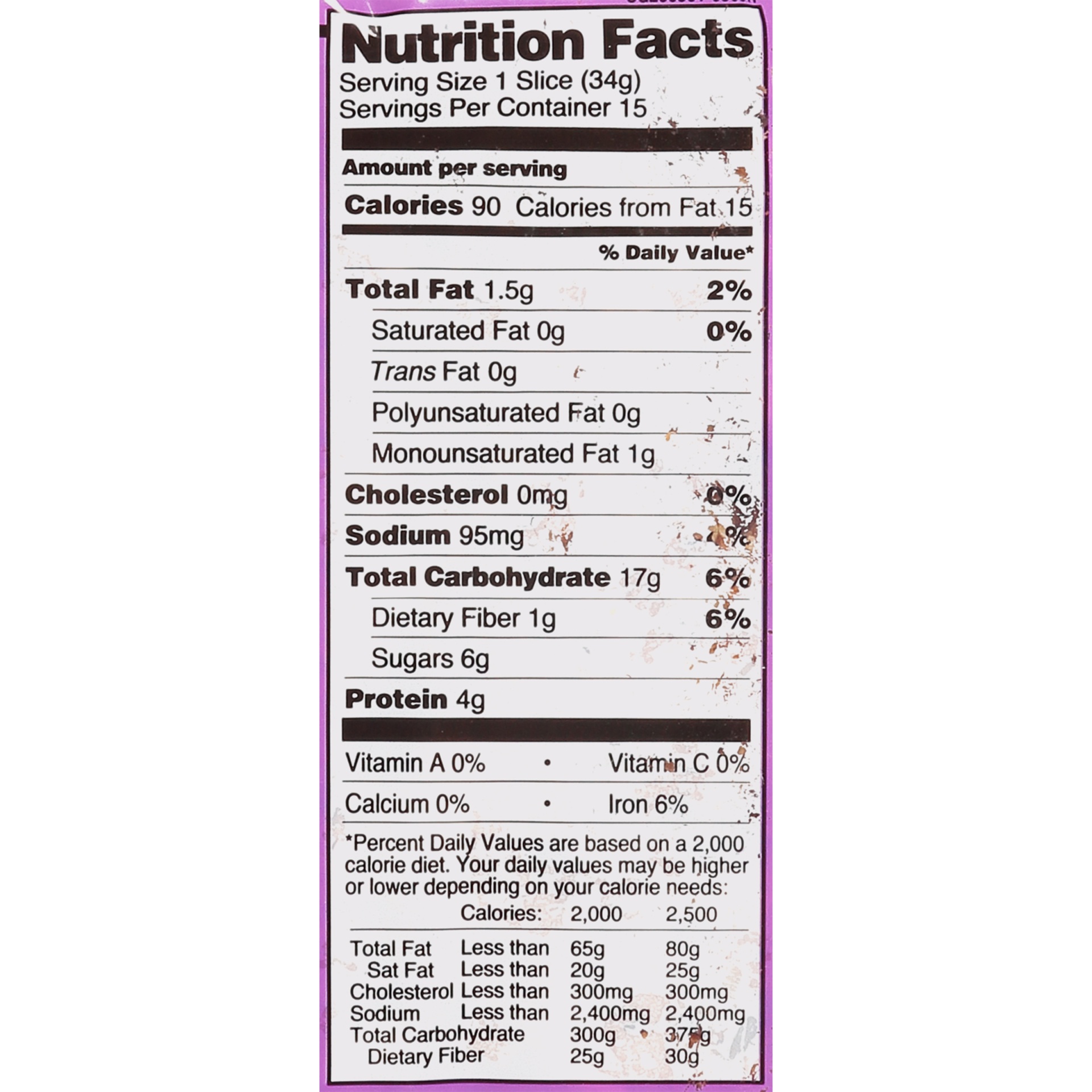 slide 7 of 8, Dave's Killer Bread Organic Raisin the Roof Bread, 18 oz