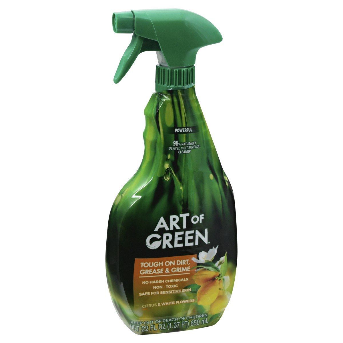 slide 8 of 12, Art Of Green Citrus All Purpose Cleaner, 22 fl oz