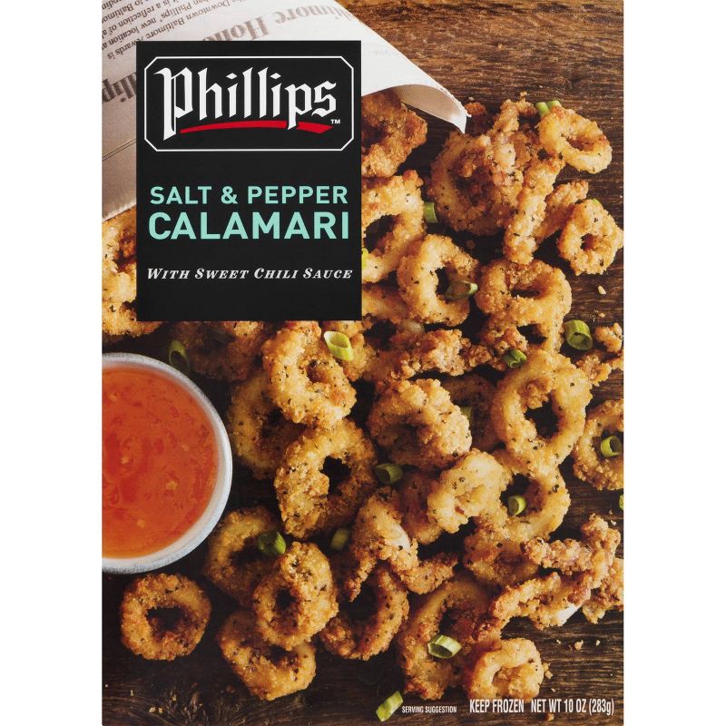 slide 1 of 4, Philips Restaurant Recipe Salt & Pepper Calamari 10 oz, 10 oz