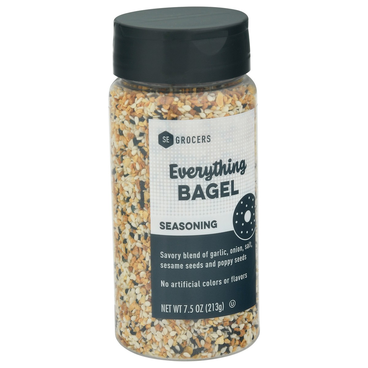 slide 14 of 14, SE Grocers Evrythng Bagel Seson, 7.5 oz