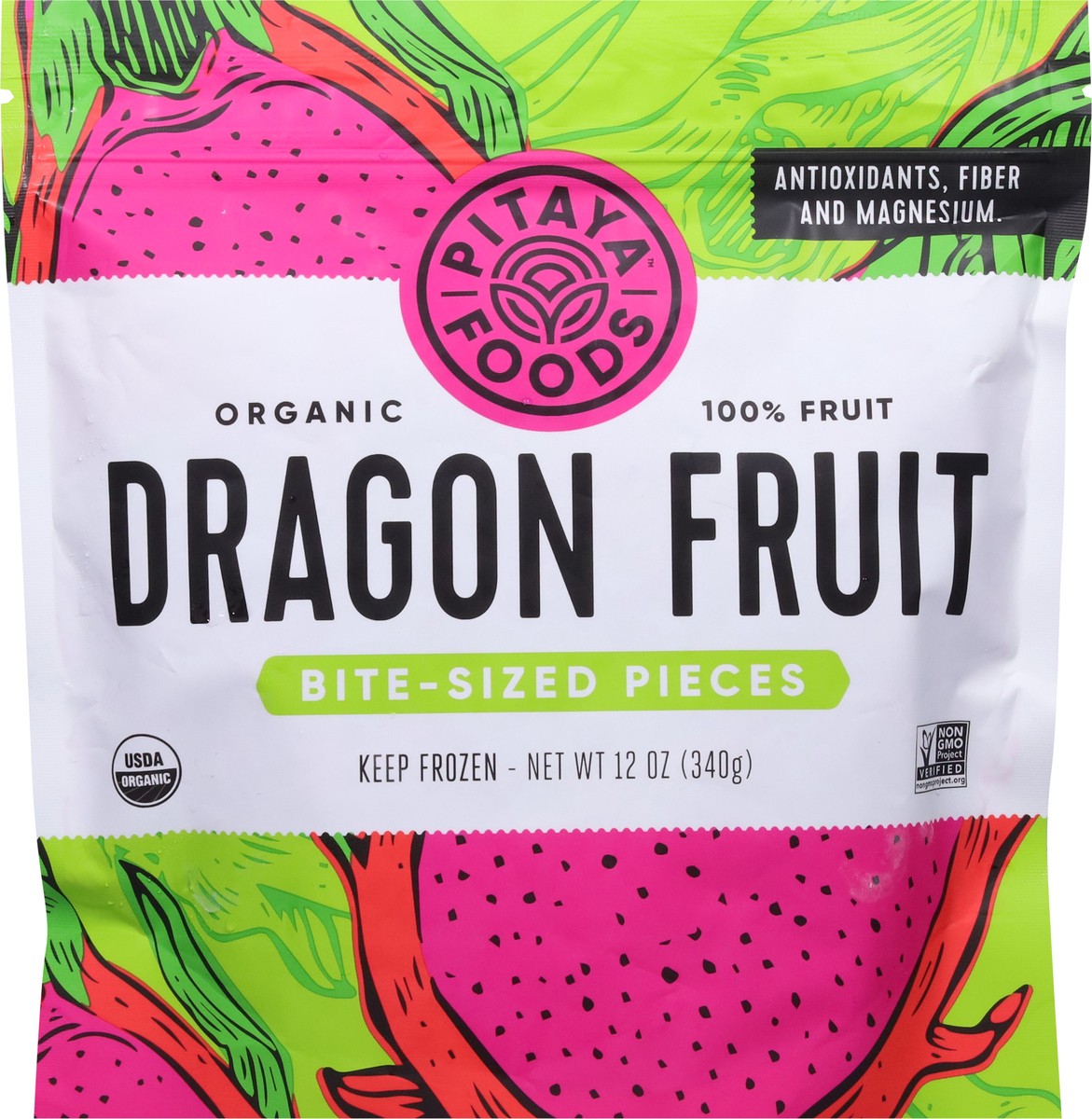 slide 2 of 14, Pitaya Foods Organic Dragon Fruit Snack-Sized Pieces 12 oz, 12 oz