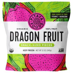 Pitaya Foods Organic Dragon Fruit Snack-Sized Pieces 12 oz