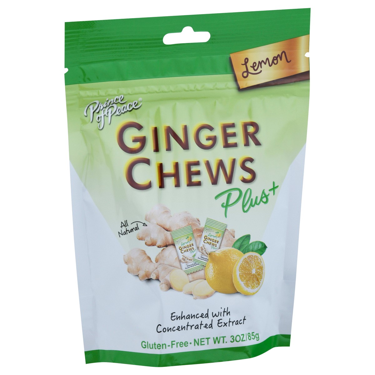 slide 9 of 11, Prince of Peace Lemon Ginger Chews, 3 oz