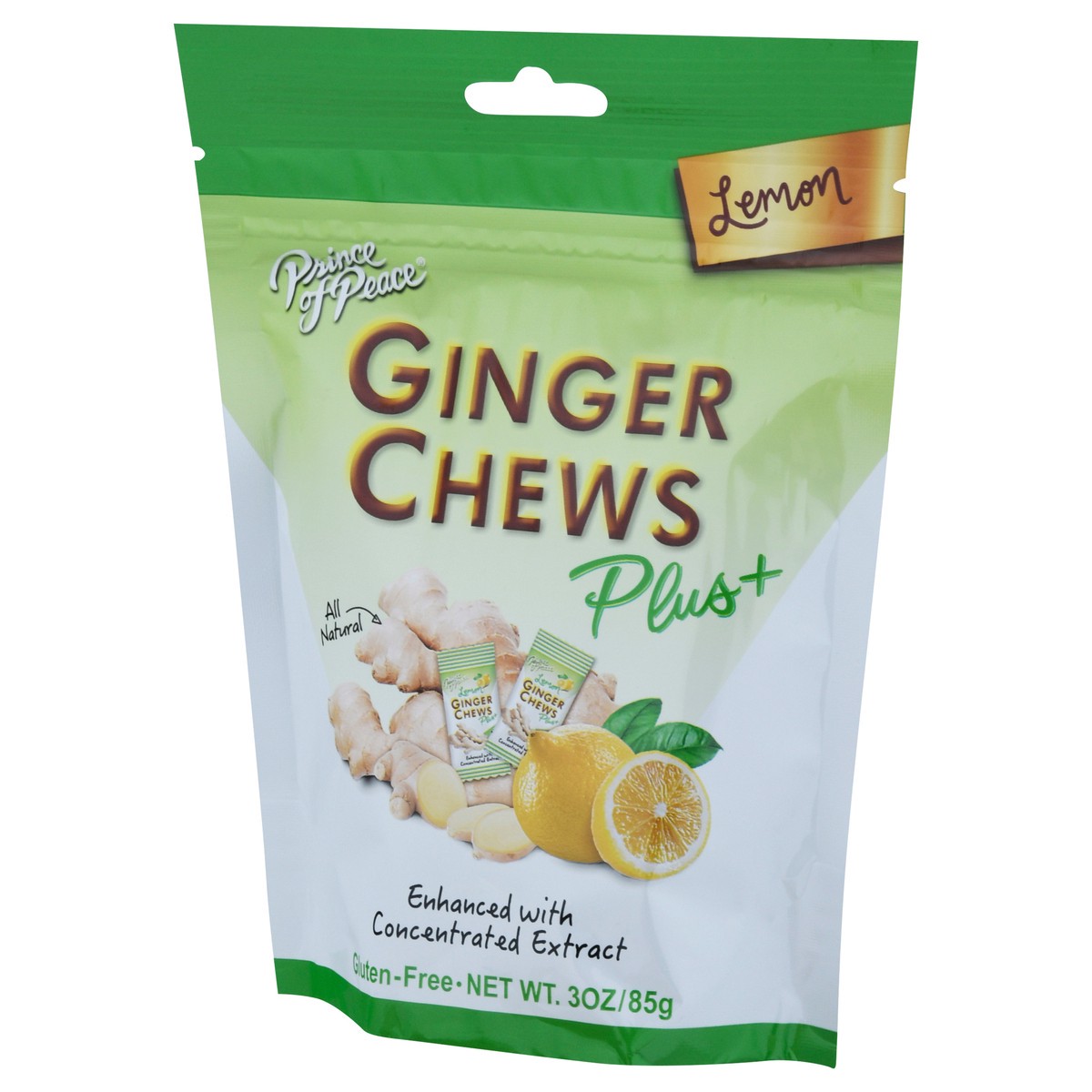 slide 8 of 11, Prince of Peace Lemon Ginger Chews, 3 oz