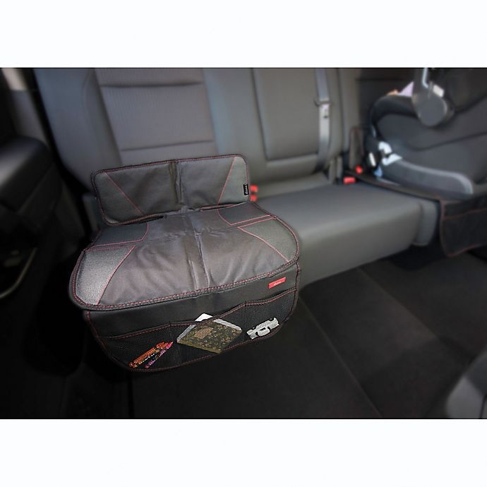 slide 2 of 2, Diono super mat Car Seat Protectors - Black, 2 ct