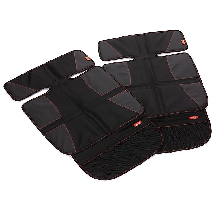 slide 1 of 2, Diono super mat Car Seat Protectors - Black, 2 ct