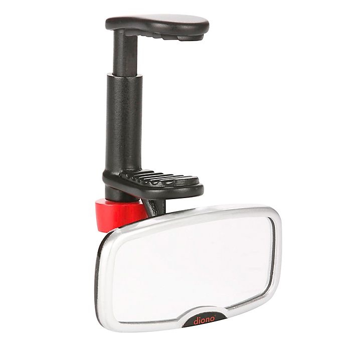 slide 1 of 2, Diono See Me Too Rear Facing Mirror - Black/Silver, 1 ct