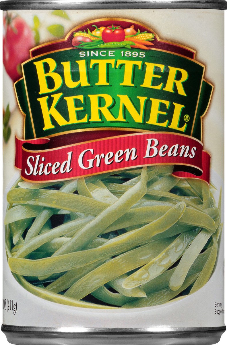 slide 9 of 12, Butter Kernel French Green Beans, 14.5 oz