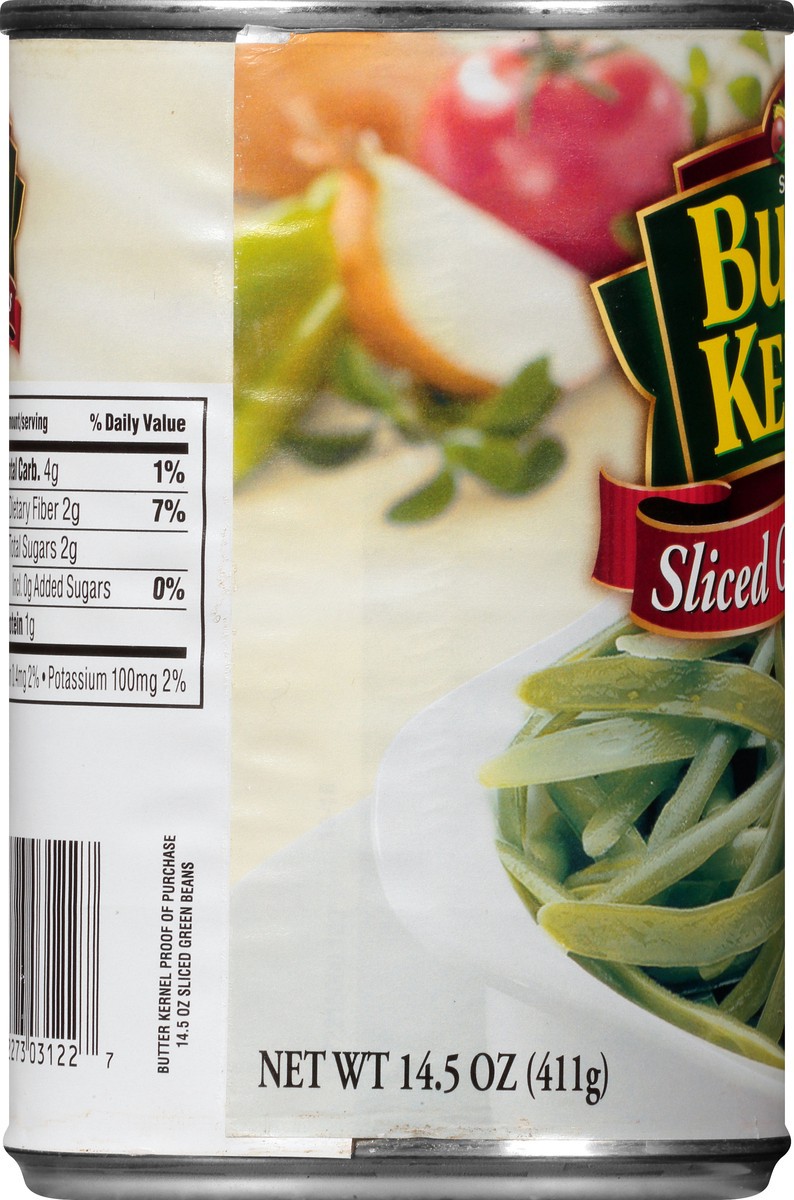 slide 6 of 12, Butter Kernel French Green Beans, 14.5 oz