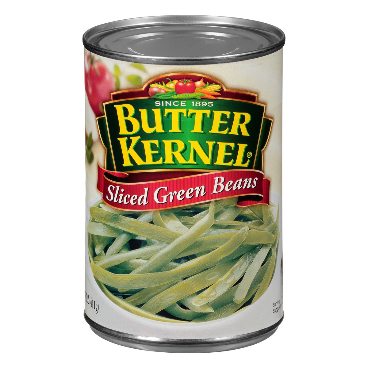 slide 1 of 12, Butter Kernel French Green Beans, 14.5 oz