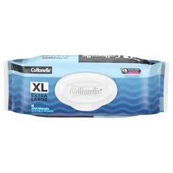 Cottonelle UltraFresh XL Flushable Wet Wipes, Adult Wipes Large, 1 Flip-Top Pack, 60 Wipes per Pack (60 Total Flushable Wipes)