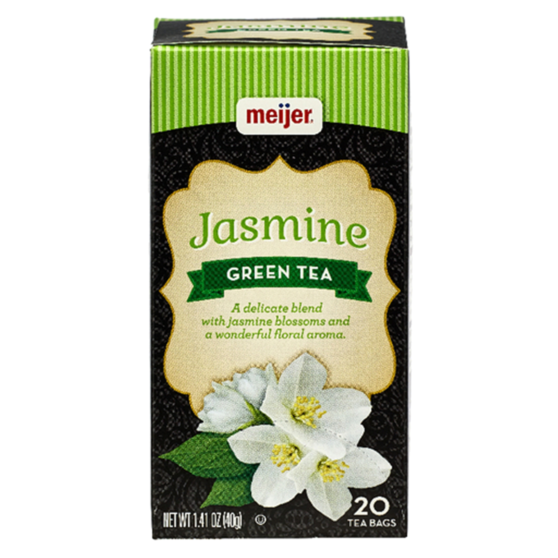 slide 1 of 5, Meijer Jasmine Green Tea, 20 ct