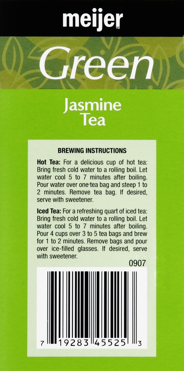 slide 3 of 5, Meijer Jasmine Green Tea, 20 ct