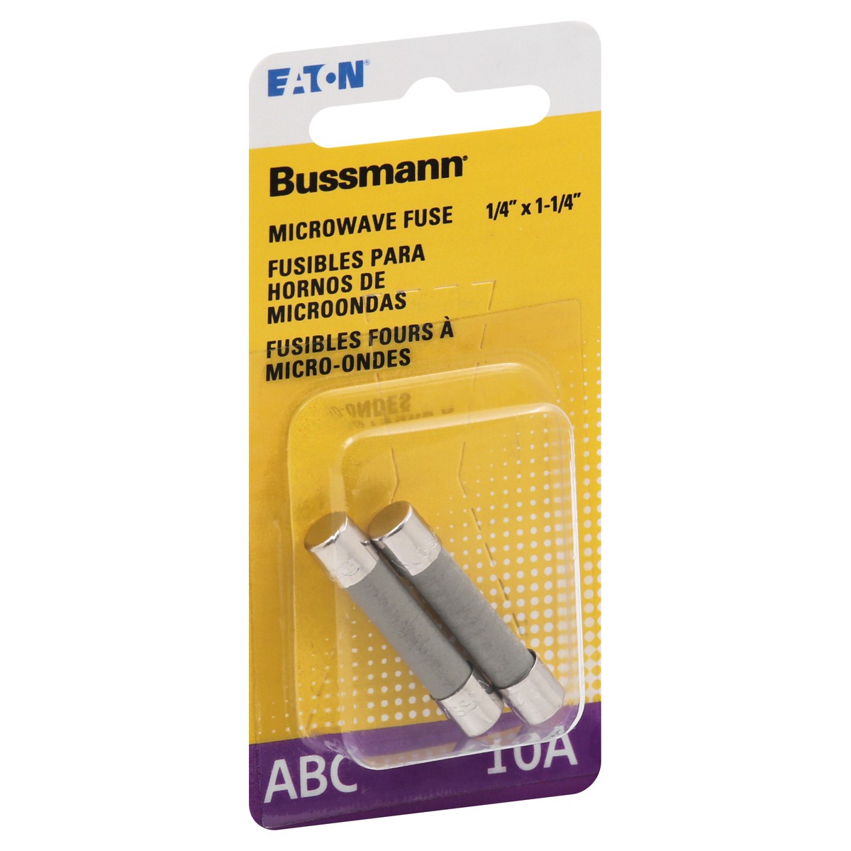 slide 2 of 10, Bussmann Microwave ABC 10A Fuse 2 ea, 2 ct