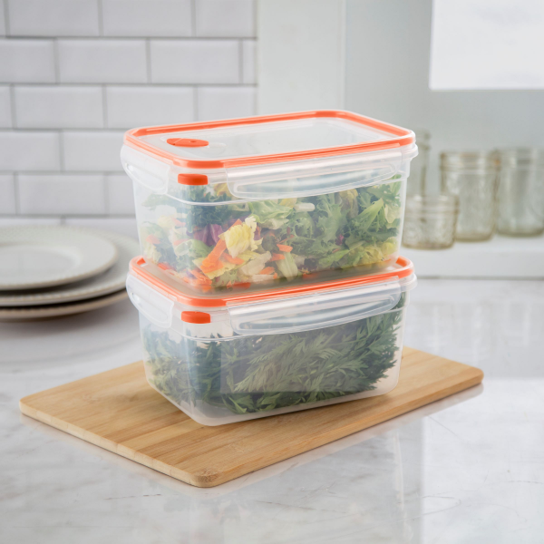 slide 21 of 21, Sterilite Ultra Seal Container - Tangerine, 1 ct