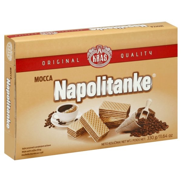 slide 1 of 4, Kraš Napolitanke Mocca, 330 gram