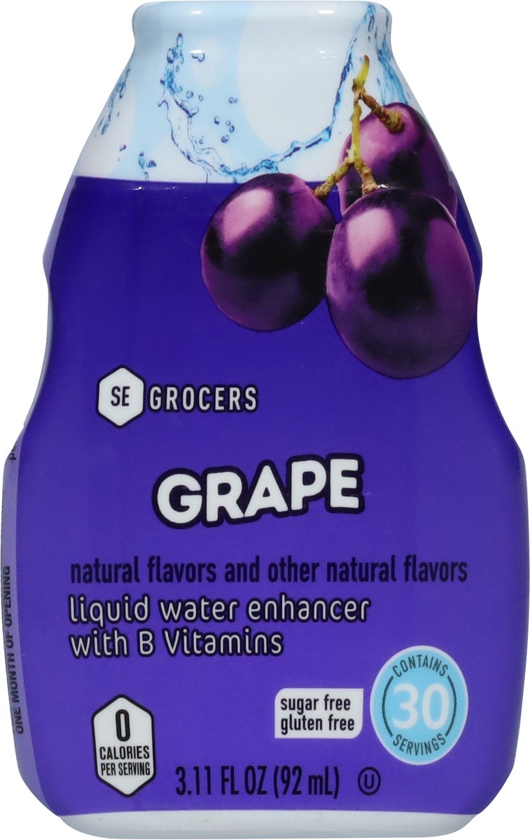 slide 8 of 11, Se Grocers Grape Lqd Wtr Flvr - 3.1 oz, 3.1 oz