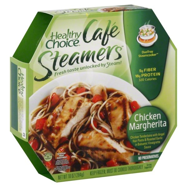 slide 1 of 1, Healthy Choice Cafe Steamers Chicken Margherita, 10 oz
