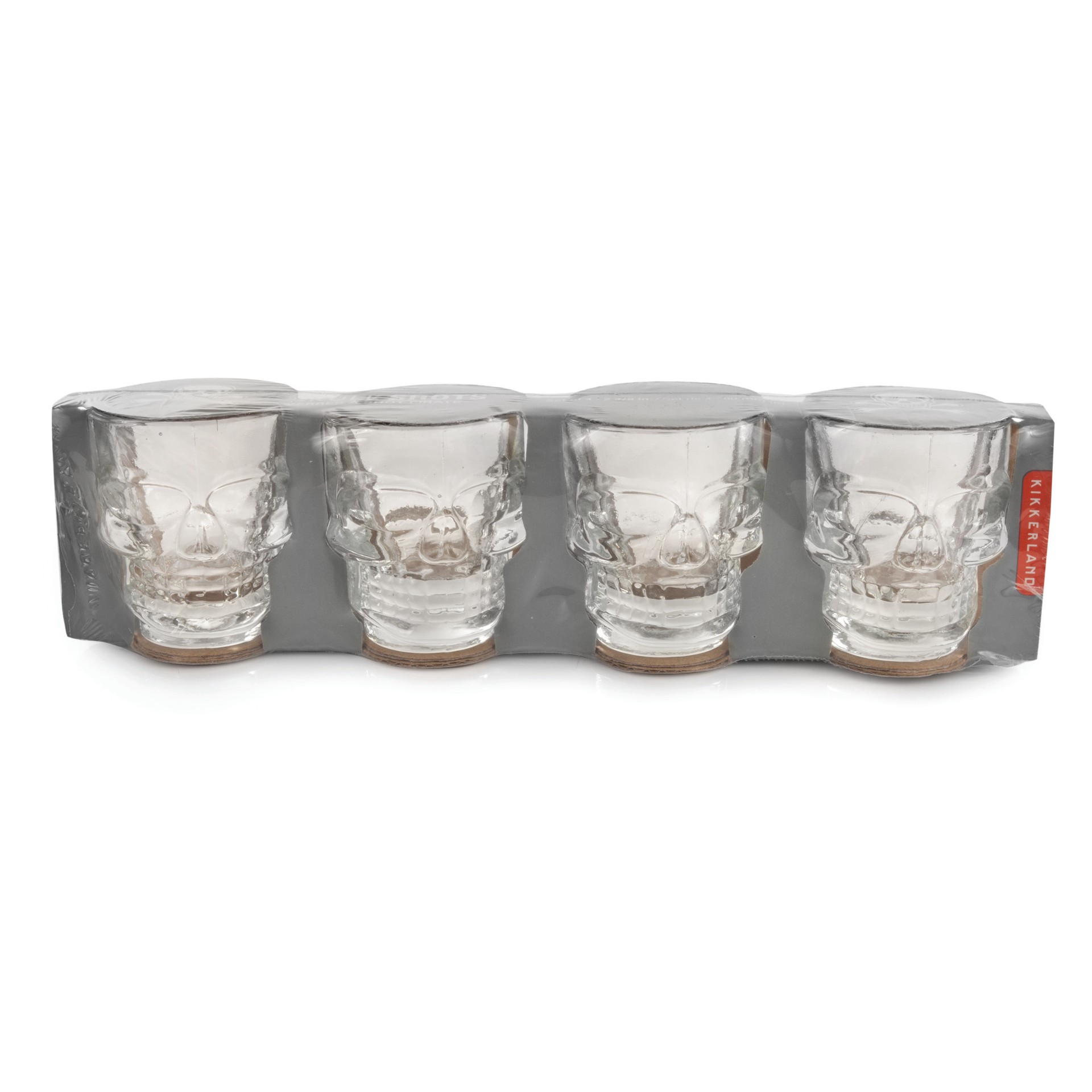 slide 2 of 3, Distributed Skull Shot Glasses, 4 ct