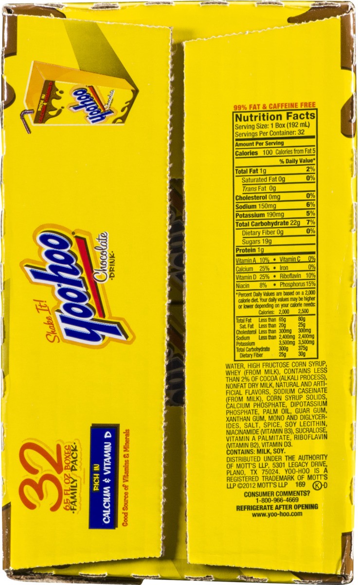 slide 2 of 9, Yoo-hoo Chocolate Drink- 32 ct, 32 ct