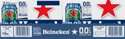 Heineken 0.0 Non-Alcoholic Beer, 2 x 12 Pack, 11.2 fl oz Cans