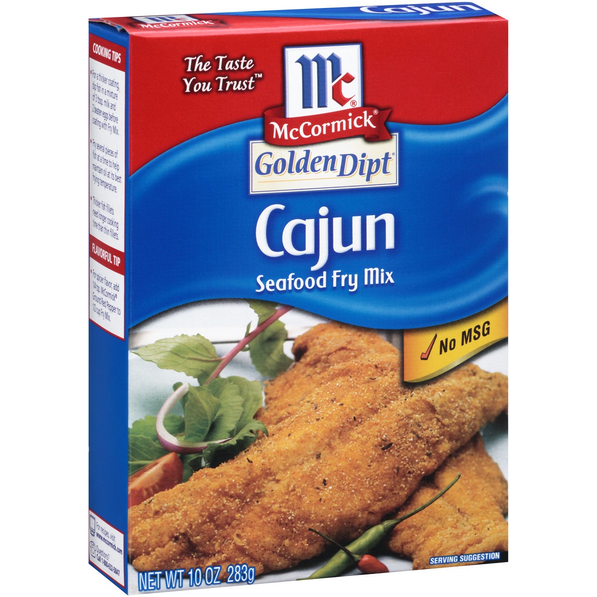 slide 7 of 9, McCormick Golden Dipt Fry Mix - Cajun, 10 oz