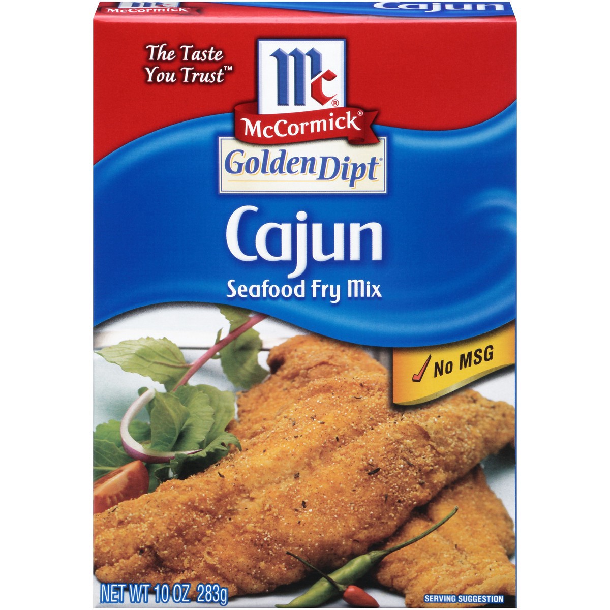 slide 1 of 9, McCormick Golden Dipt Fry Mix - Cajun, 10 oz