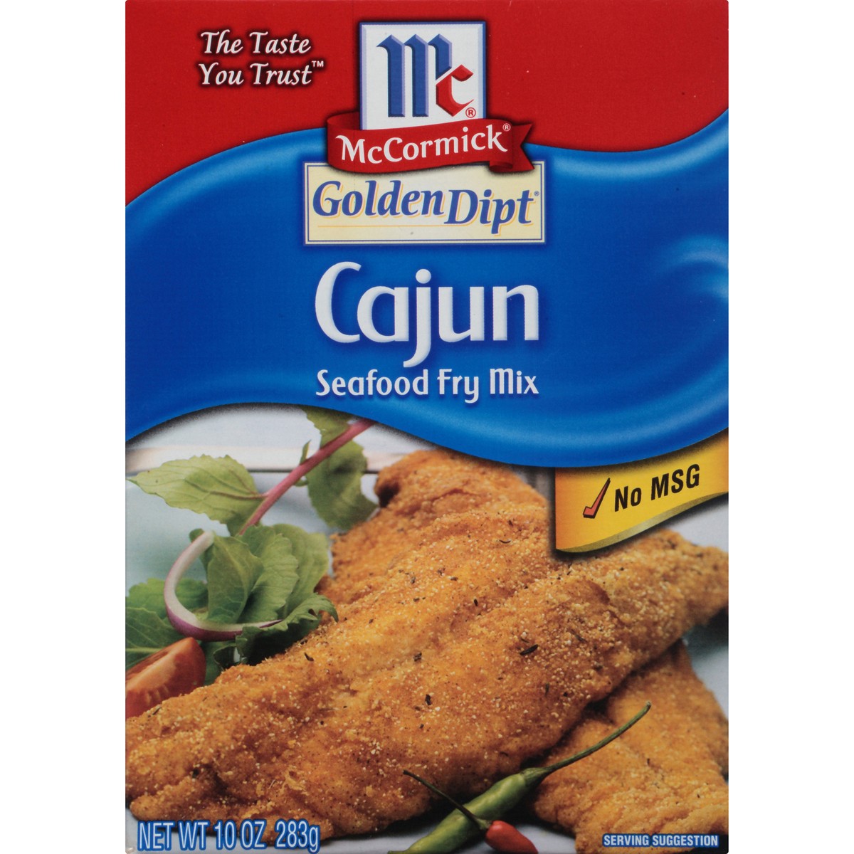 slide 4 of 9, McCormick Golden Dipt Fry Mix - Cajun, 10 oz