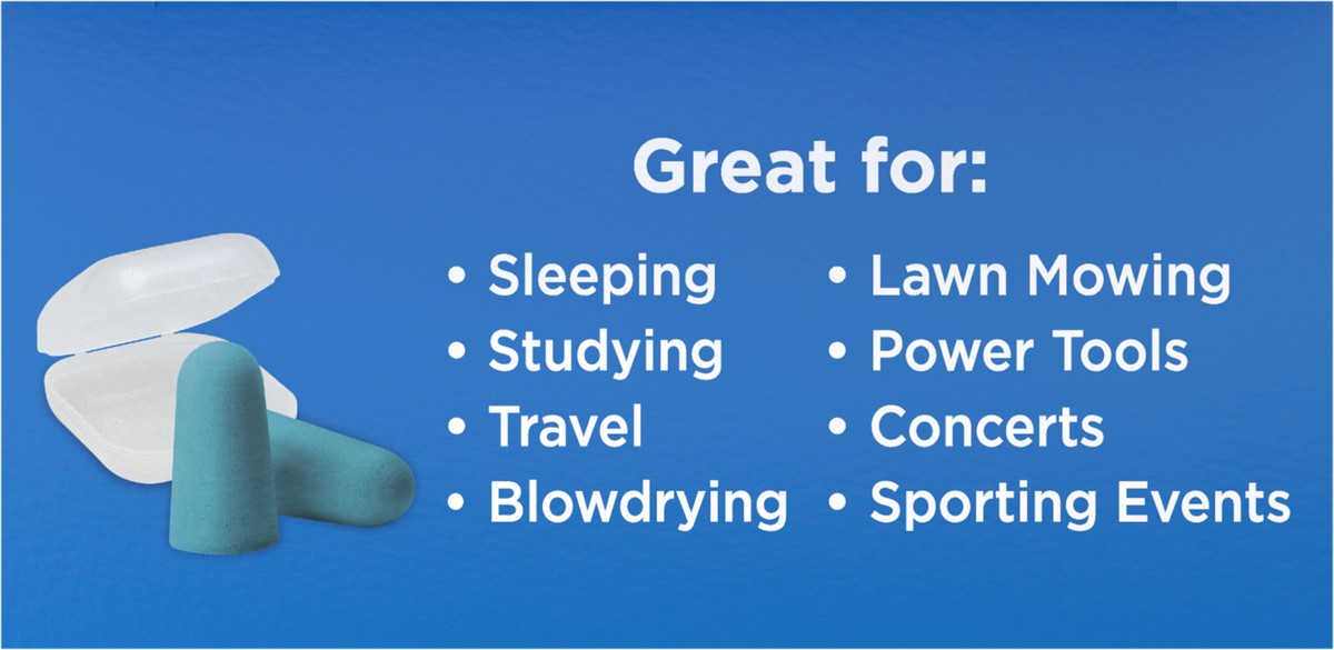 slide 6 of 12, TopCare Health NRR 32 Comfort Foam Ear Plugs 1 Set, 1 ct