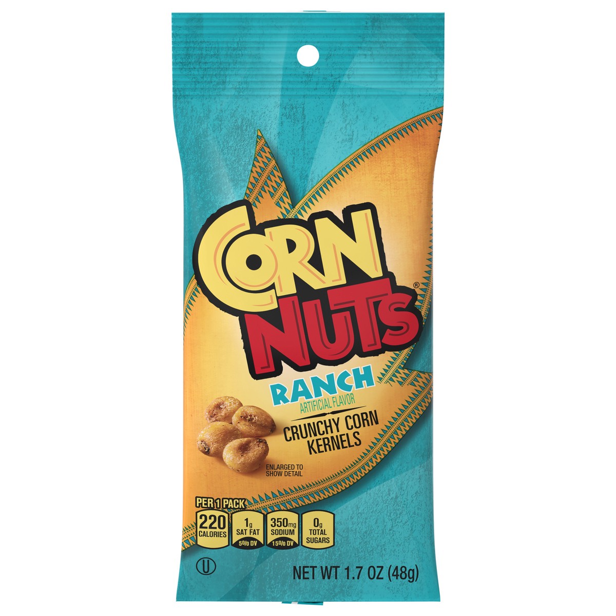 slide 1 of 6, Corn Nuts Crunchy Ranch Corn Kernels 1.7 oz, 2 oz