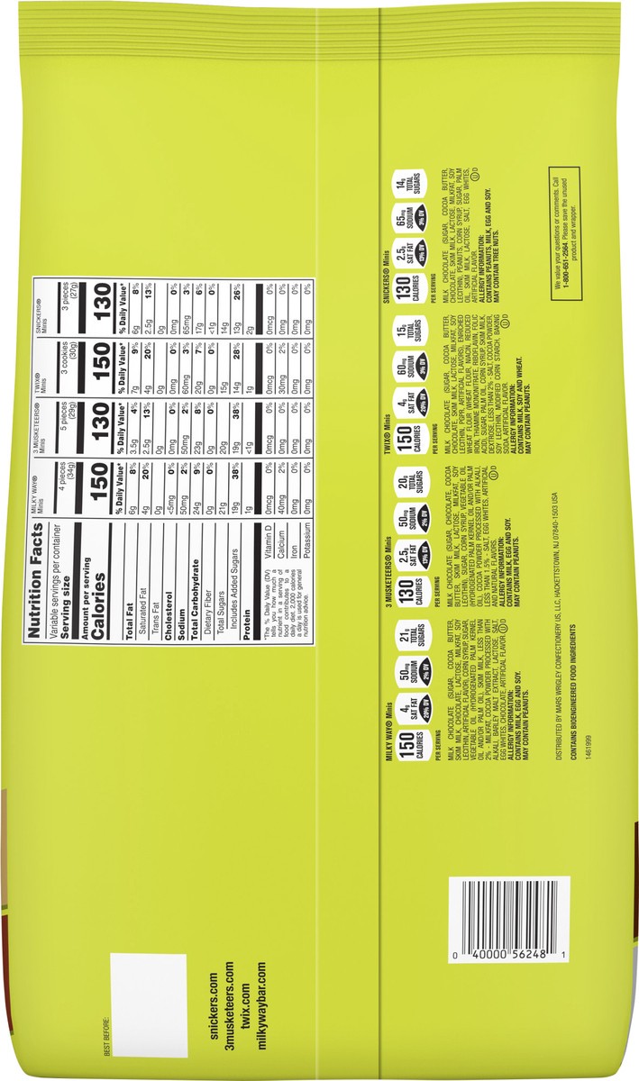 slide 2 of 12, Mixed Mars Chocolate, Halloween Candy Mini Variety Mix, 61.23 Oz, 225 Ct, 61.23 oz